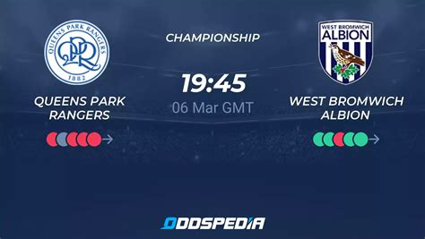 qpr odds|Queens Park Rangers vs West Bromwich Albion» Predictions, .
